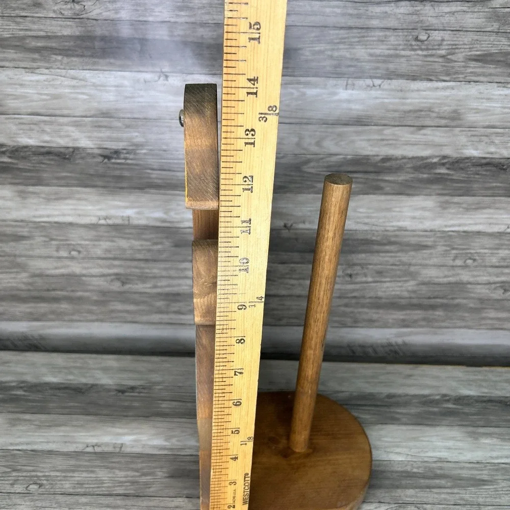 Wooden Goose Paper Towel Holder‎ Country Rustic Cottage Granny Kitschy Vintage